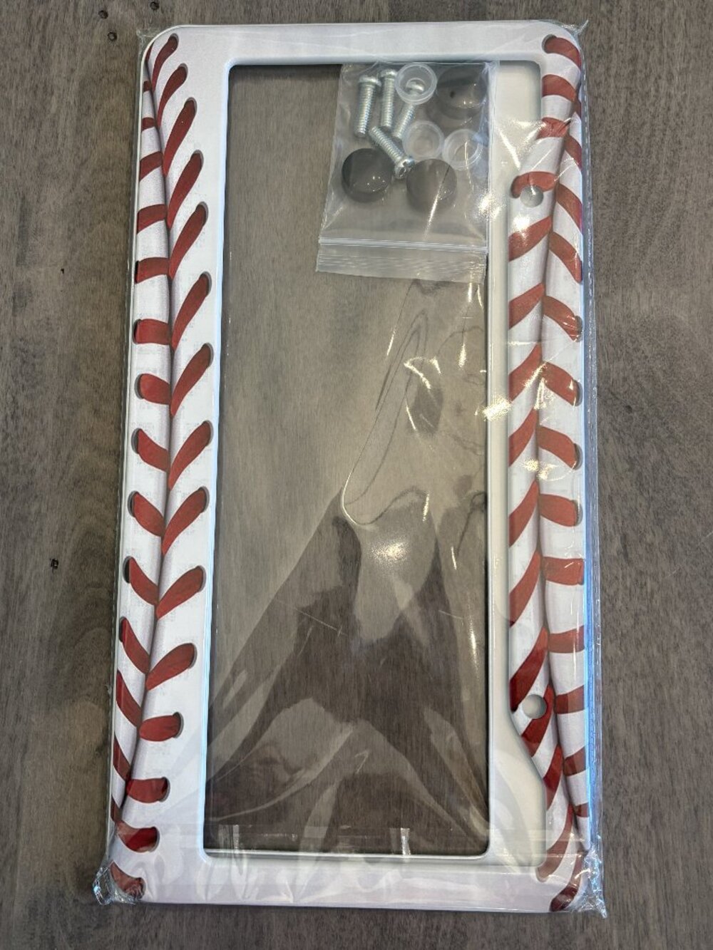 Baseball license plate frame-2 pack NEW